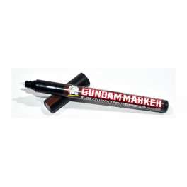 GUNDAM MARKER FINE FOR PANEL LINES POURING TYPE (Brown)