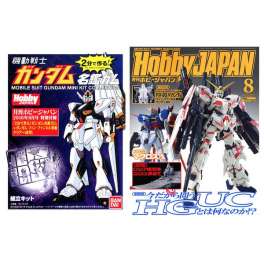 HOBBY JAPAN 08 2016 + RX-93 CLEAR MINI KIT 