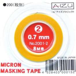 MICRON MASKING TAPE 0,7 mm